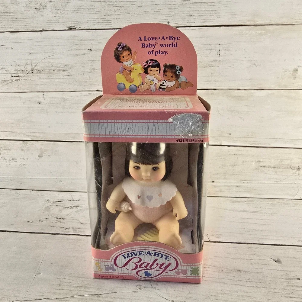 Vintage 1987 Hasbro Love-A-Bye Baby Doll Sekiguchi New in Box 4521/5125 Asst.